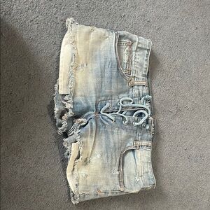 American Eagle Blue Denim Shorts